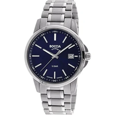 Image of Boccia Men&#039;s Analogue Quartz Watch with Stainless Steel Strap 3633 04
