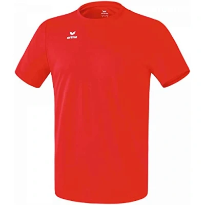 Image of Erima Men&#039;s Funktions Teamsport T shirt, Multicolor (Red), Large
