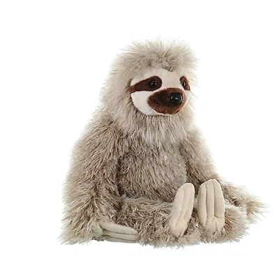 Image of Wild Republic 12257 Sloth Plush, Soft Toy, Cuddlekins, Grey, 30 cm