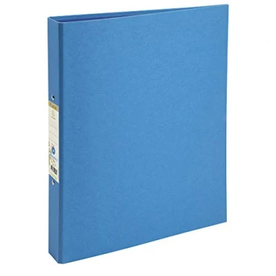 Image of Exacompta ref. 54982E 1 Forever rigid binder 2 round rings, diameter 30 mm Spine 40 External dimensions: 32 x 26 cm A4 file format Colour: light blue