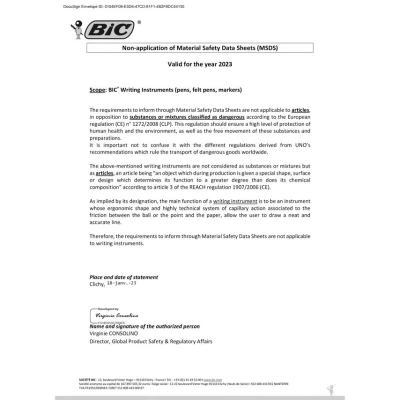 Image of BIC Ecolutions Clic Stic (Recycled) Black (Box 50)