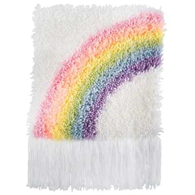 Image of Trimits Latch Hook Kit, Rainbow, 30 x 30cm, GCK100