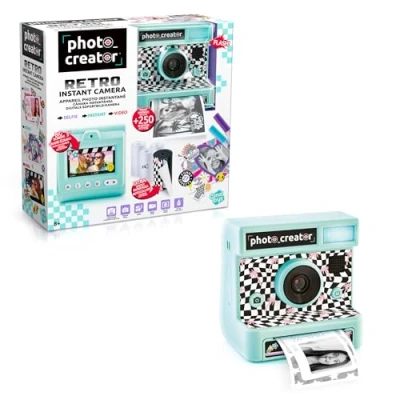 Image of Photo Creator Instant camera Digital with built in printer 250 prints 4 GB storage memory rechargeable