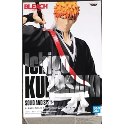 Image of Banpresto BLEACH Ichigo Kurosaki Figurine Solid And Souls 17cm