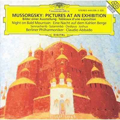 Image of Mussorgsky: Pictures at an Exhibition, Night on Bald Mountain, Sennacherib, Salammb, Oedipus, Joshua