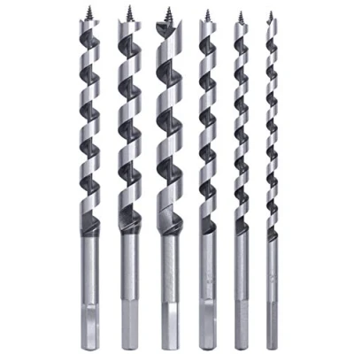 Image of kwb 042290 Snake bit Set, 8 Piece Wood Drill Set 8, 10, 12, 14, 16, 18 mm in Plastic case