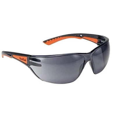 Image of Bollé Safety BOLSLAPPSF SLAPPSF Slam Plus Platinum Spectacles Smoke