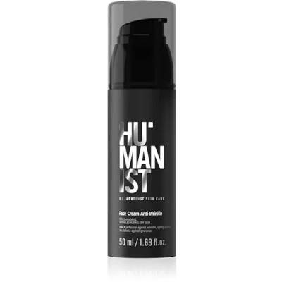 Image of HUMANIST Men’s Care Moisturizing &amp; Revitalizing Face Cream 3in1 Smooths Wirnkles Improves Skin Elasticity Hyaluronic Acid, Shea Butter, Panthenol 50 ml