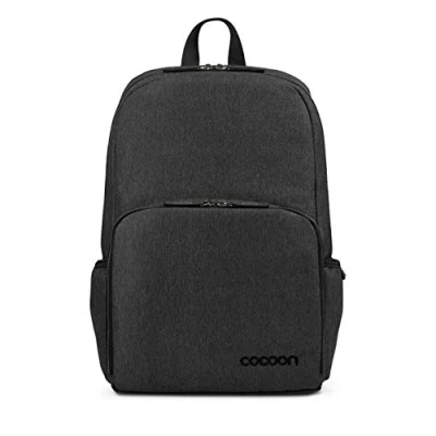 Image of Cocoon RECESS Backpack and Organizer for Macbook from 15&quot; iPad Light Amortized Idrorepellent Portable Black / 29.2x17.8x43.7cm