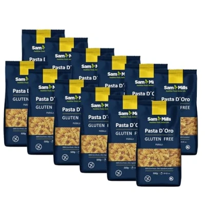 Image of Sam Mills Fusilli Pasta D &#039;oro Pack of 12 x 500 g Bag)