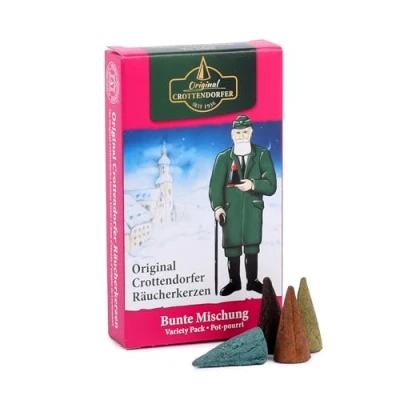 Image of Crottendorfer Räucherkerzen Incense Variety Pack, Pack of 24