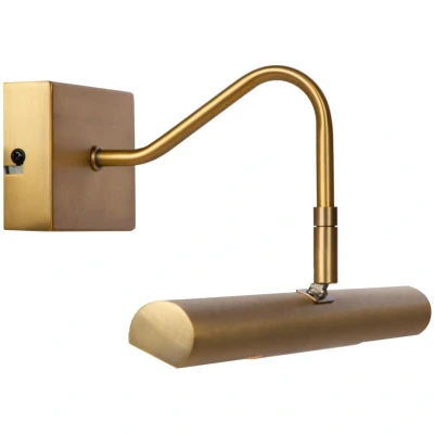 Image of Vinz Classic 36cm Picture Light 2xG9 Matt Gold, Brass