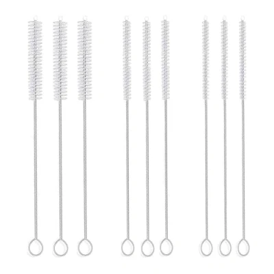 Image of Drinking Straw Cleaner Brush Kit (3 Size) 9 Piece Extra Long Pipe Cleaners, Cleaning For Tumbler, Sippy Cup, Bottle and Tube