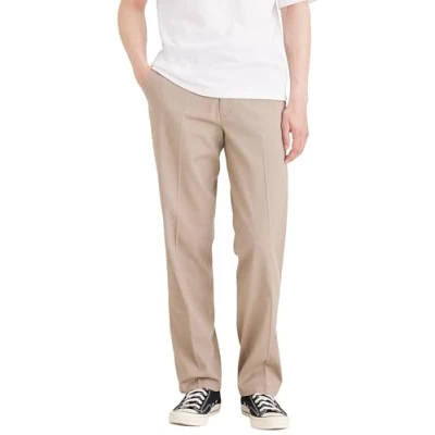 Image of Dockers Men&#039;s Classic Fit Easy Khaki Pants Casual, Timberwolf, 34W / 34L