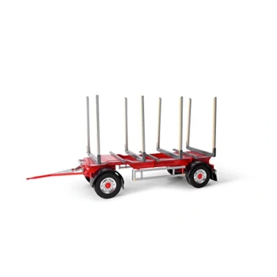 Image of Carson 907622 Other License 1:14 2 Axis Riedler without ZB, Accessory for Volvo Tamiya Truck, Model Making, Made in Germany, 500907622, Red