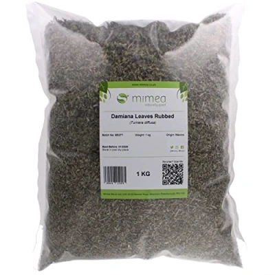 Image of Damiana Leaves Rubbed from Mimea 20kg