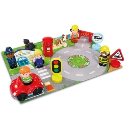 Image of Happyland Busy Town Playset For Children from 18 Months To 5 Years Early Learning Centre Toys Happy Land Toy Sets Kids Toddlers Figures Village Elc