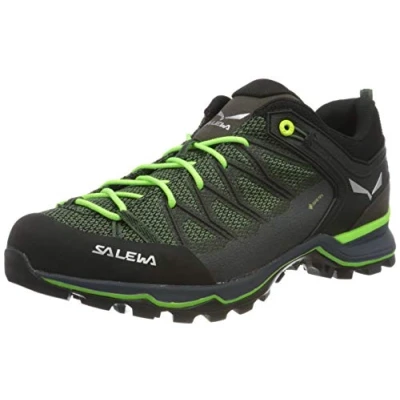 Image of Salewa MTN Trainer LITE GTX Hiking shoes, Men&#039;s, Size: 10.5, Myrtle/ombre blue Synthetics/textile