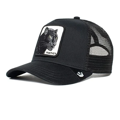 Image of Goorin Bros. The Farm Adjustable Trucker Cap, Black Panther, One Size