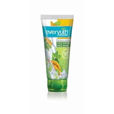 Image of Everyuth Naturals Tulsi Turmeric Face Wash, 150Ml(Ship from India)