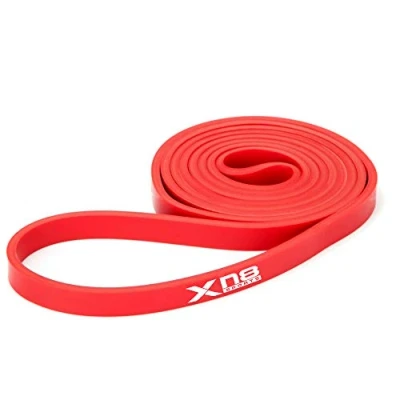 Image of XN8 Resistance Bands Pull Up Assist Loop for Powerlifting and Yoga Exercise, Fitness, Training Stretching Men Women (Red)