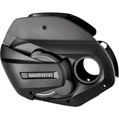 Image of Shimano STEPS SM DUE70 B drive unit cover and screws, large mount bolt