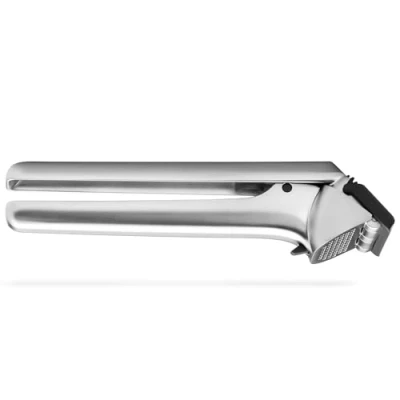 Image of Dreamfarm Garject Non Scratch Garlic Press with Ejector All In One Mincer Tool Easy To Clean Peeler Kitchen Black