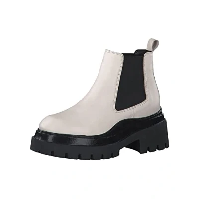 Image of Tamaris Women&#039; 1 25462 Ankle Boot, Ivory, 7.5 UK