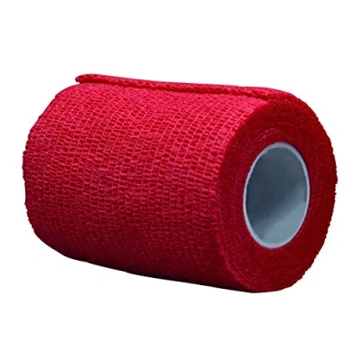 Image of uhlsport Unisex_Adult Tube Sports tape, red, standard size