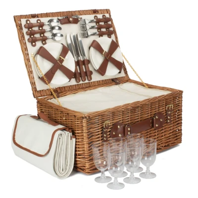 Image of 6 Person Classic Picnic Hamper