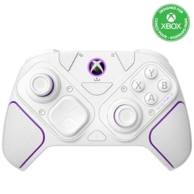 Image of PDP Victrix Pro BFG Wireless Controller: White For Xbox Series XS, One, and Windows 10/11 PC