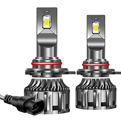 Image of Chemini 9012/HIR2 LED Headlight Bulb 55W 6000K Xenon White For Car High/Low Beam Lamp Super Bright 10000LM Replace Halogen