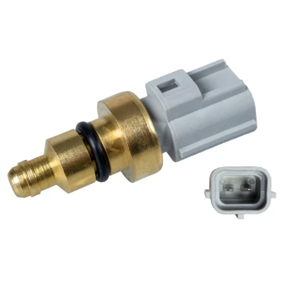 Image of 1089854 Coolant Temperature Sensor FEBI BILSTEIN 37251 grey with seal FORD: KA Hatchback, FIESTA 5, StreetKA Convertible