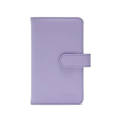 Image of instax mini film 108 photo album, Lilac Purple