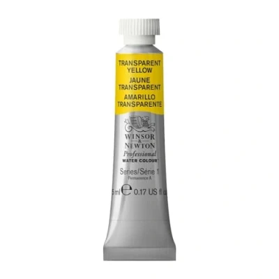 Image of Winsor &amp; Newton 5 ml Tube Professional Water Colour, Transparent Yellow