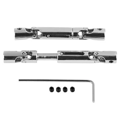 Image of Yanmis RC Car Shaft, 2 Pcs Metal Drive Shaft Upgrade Accessories Solid Military Truck for WPL 1/16 Scale Truck, Part Accessory