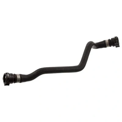 Image of 17127509966 Radiator Hose FEBI BILSTEIN 45844 EPDM (ethylene propylene diene Monomer (M class) rubber), Plastic with quick couplers BMW: X5