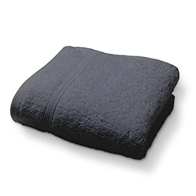 Image of Today Hand Towels, Cotton, Charcoal, Customized