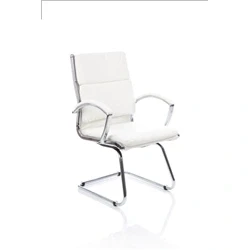 Image of Classic Cantilever Chair White