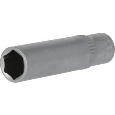 Image of Brilliant Tools BT020955 1/4 Inch Socket Spanner, Long, 50 mm, 9 mm Insert