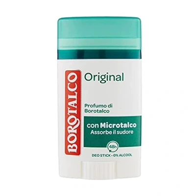 Image of Set of 6 BOROTALCO Deodorant Stick 40 Original Fresh Care &amp; Body Hygiene
