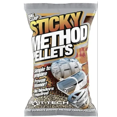 Image of Bait Tech Sticky Method Pellets Micro 2 x 800g