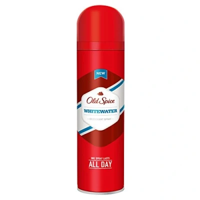 Image of Old Spice Whitewater Deodorant Body Spray Pack of 6 (6 x 150 ml) Without Aluminium for Men Men&#039;s with Long lasting Fragrance