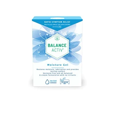 Image of Balance Activ Vaginal Moisturiser Menopause Moisture Gel Long Lasting, Fast Relief from Dryness and Discomfort Treatment for Women 7 Easy to Use Applicators