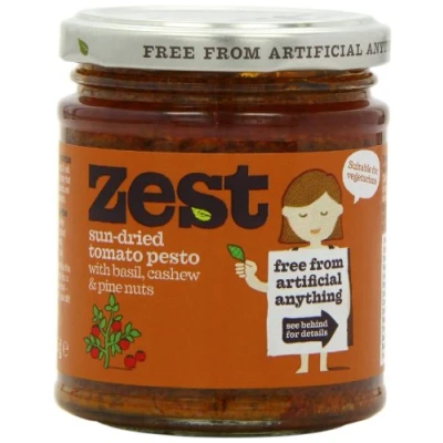 Image of Zest Sundried Tomato Paste 165 g (Pack of 6)