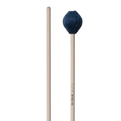 Image of Vic FIrth Virtuoso Series Marimba Mallets M213 Yarn Medium Hard Blue