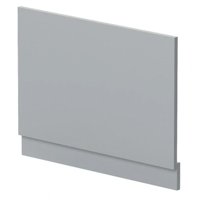 Image of Hudson Reed Matt Grey Bath Panel 750mm End MDF MOF271