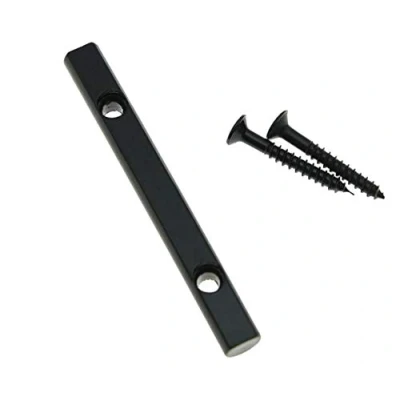 Image of Black Electric Guitar String Retainer Bar Fits FR