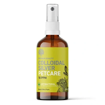 Image of Nature&#039;s Greatest Secret Premium Quality Antibacterial Colloidal Silver Petcare 10ppm Spray 100ml