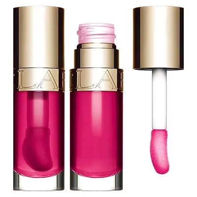 Image of Clarins Lip Comfort Oil 02 Raspberry 7ml